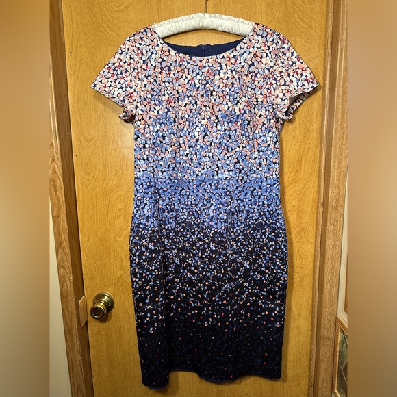 Talbots floral midi dress size 10 - Picture 2 of 9